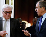 Russian, German FMs Call  for Anti-Terror Cooperation 